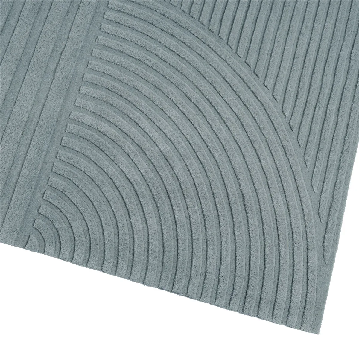 Tapis Relevo 170x240 cm, Vert sauge Muuto