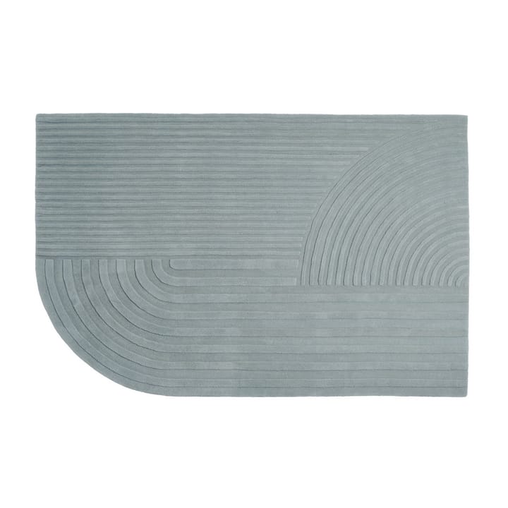 Tapis Relevo 200x300 cm, Vert sauge Muuto
