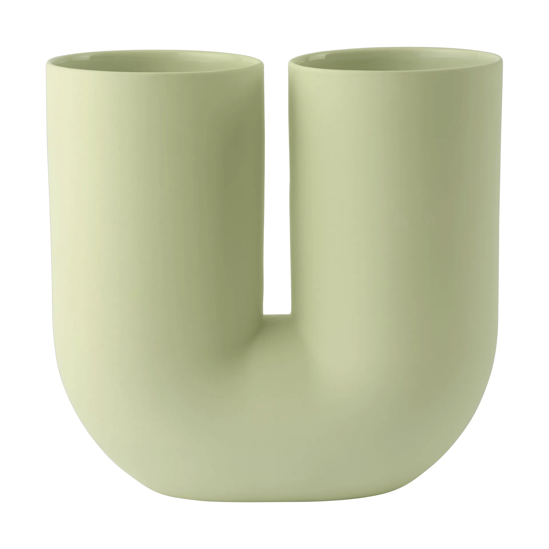 Vase Kink 26 cm, Light green Muuto