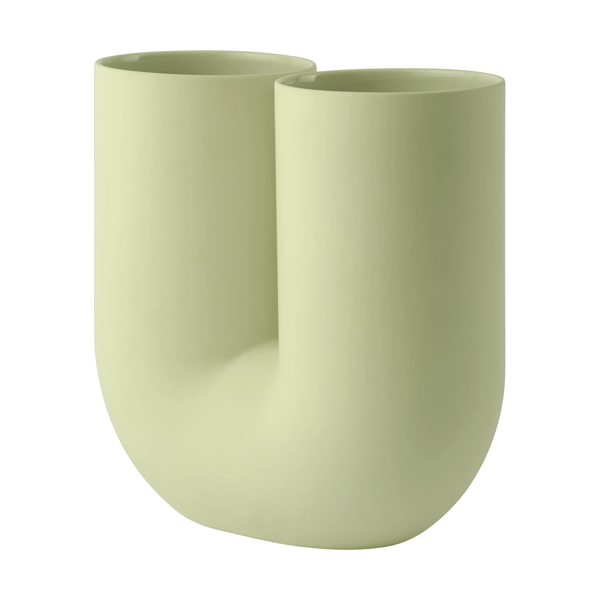Vase Kink 26 cm, Light green Muuto