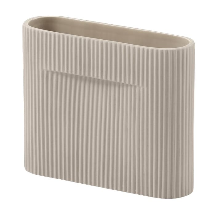 Vase Ridge 16,5 cm - Beige - Muuto