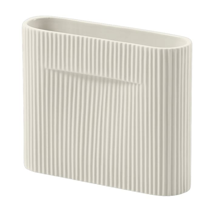 Vase Ridge 16,5 cm - Off white - Muuto