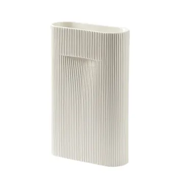 Vase Ridge 35cm - Off white - Muuto