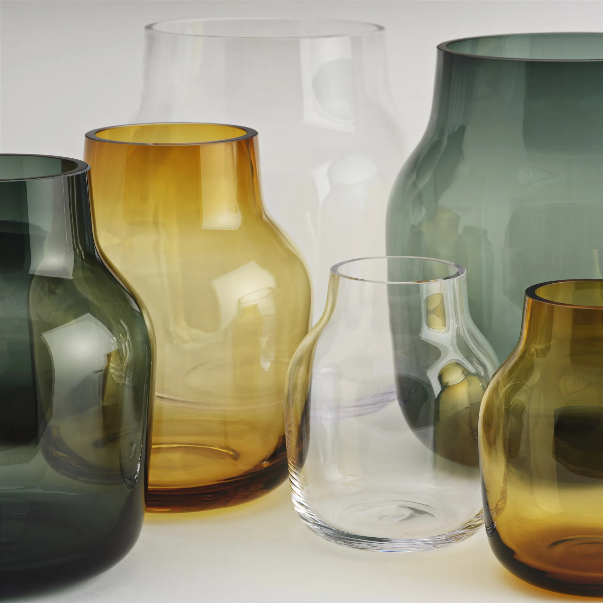 Vase Silent Ø11 cm, Burnt Orange Muuto