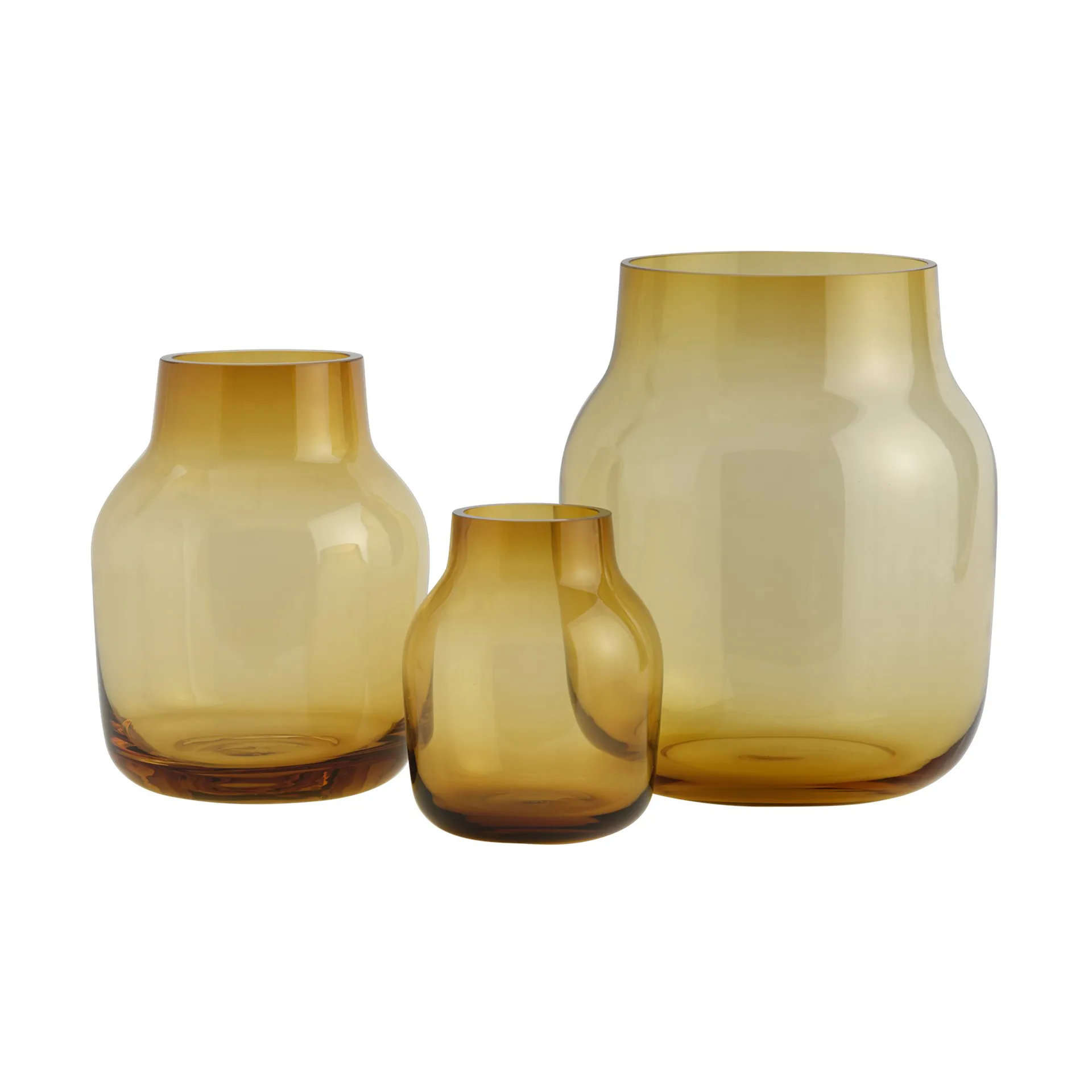 Vase Silent Ø11 cm, Burnt Orange Muuto