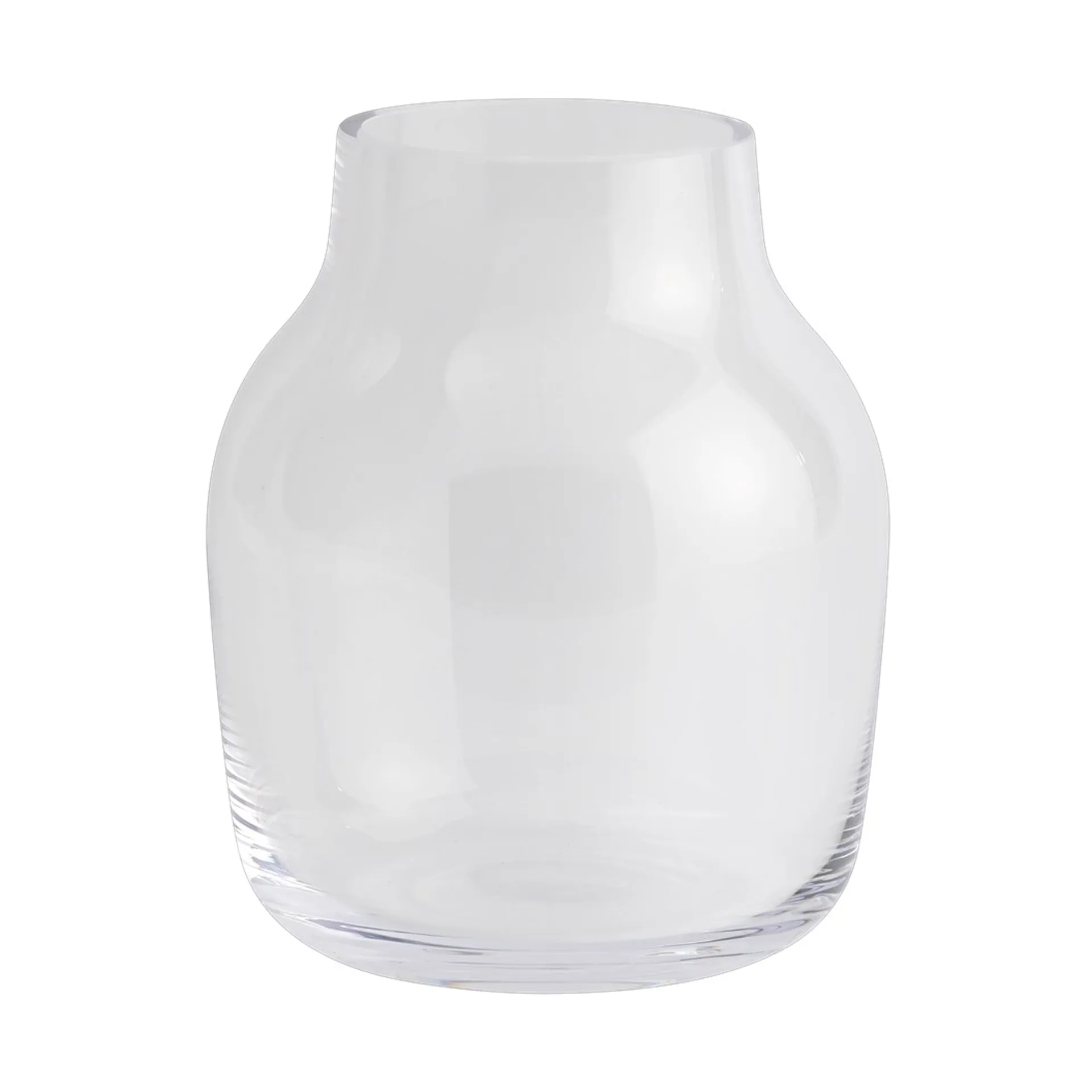 Vase Silent Ø11 cm, Clear Muuto
