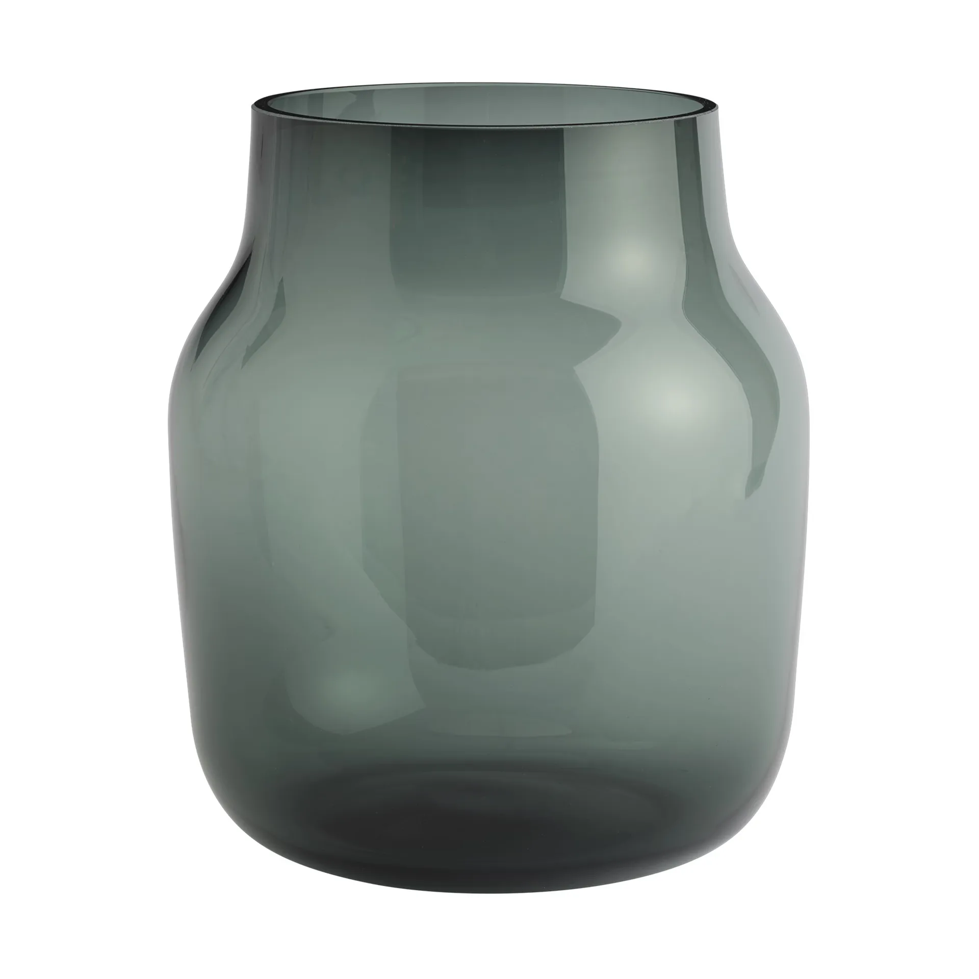 Vase Silent Ø20 cm, Dark Green Muuto