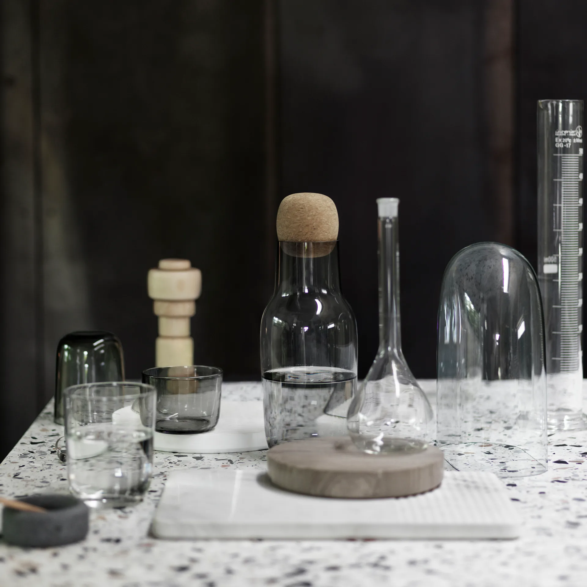 Verre Corky haut, lot de 4, transparent Muuto