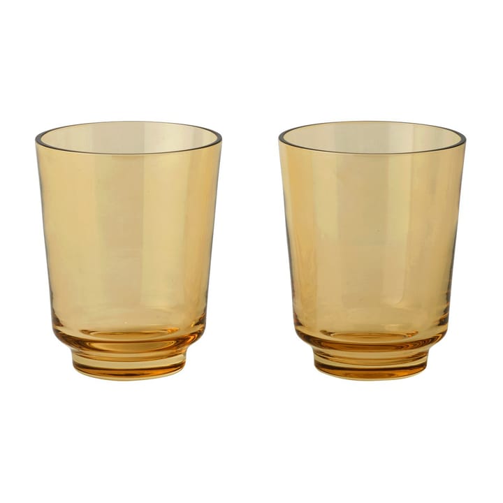 Verre Raise 30 cl, lot de 2 - Orange brûlé - Muuto