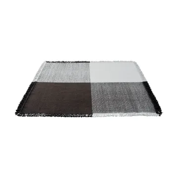 Verso tapis en laine - Gris cool-brun foncé, 258x258 cm - Muuto