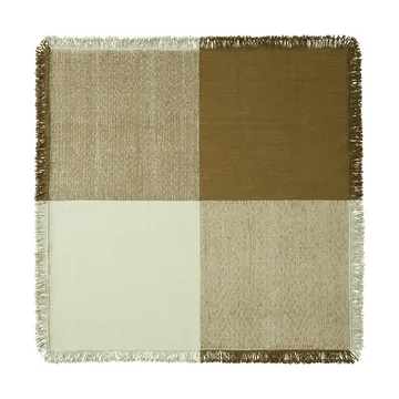 Verso tapis en laine - Vert pâle-brun chaud, 258x258 cm - Muuto