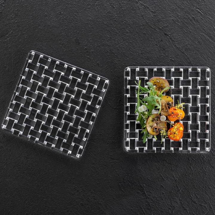Assiette Bossa Nova 14cm Lot de 2, Transparent Nachtmann
