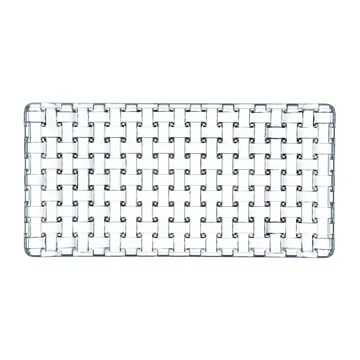 Assiette Bossa Nova 14x28 cm - Transparent - Nachtmann
