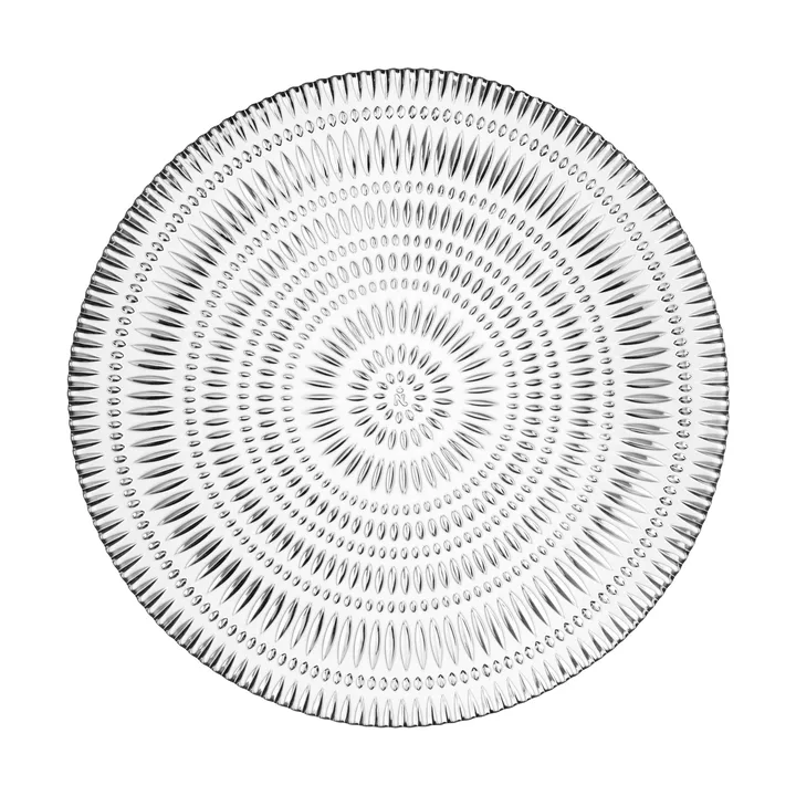 Assiette Ethno - Lot de 2 verre cristal, Ø32 cm - Nachtmann