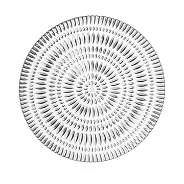 Assiette Ethno - Lot de 2 verre en cristal, Ø23 cm - Nachtmann