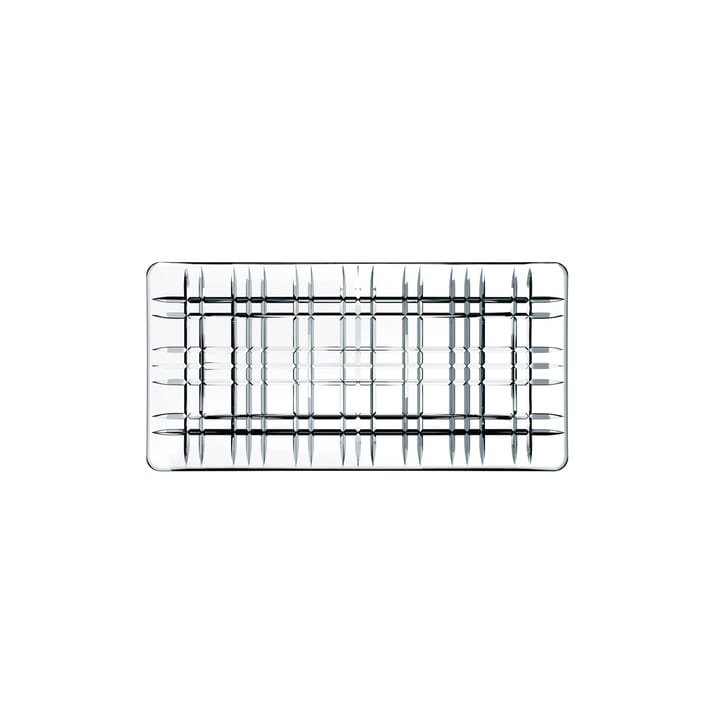 Assiette Square 14 x 28 cm, transparent Nachtmann