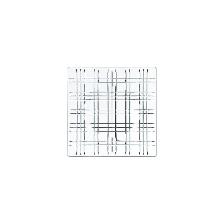 Assiette Square 21 x 21 cm - transparent - Nachtmann