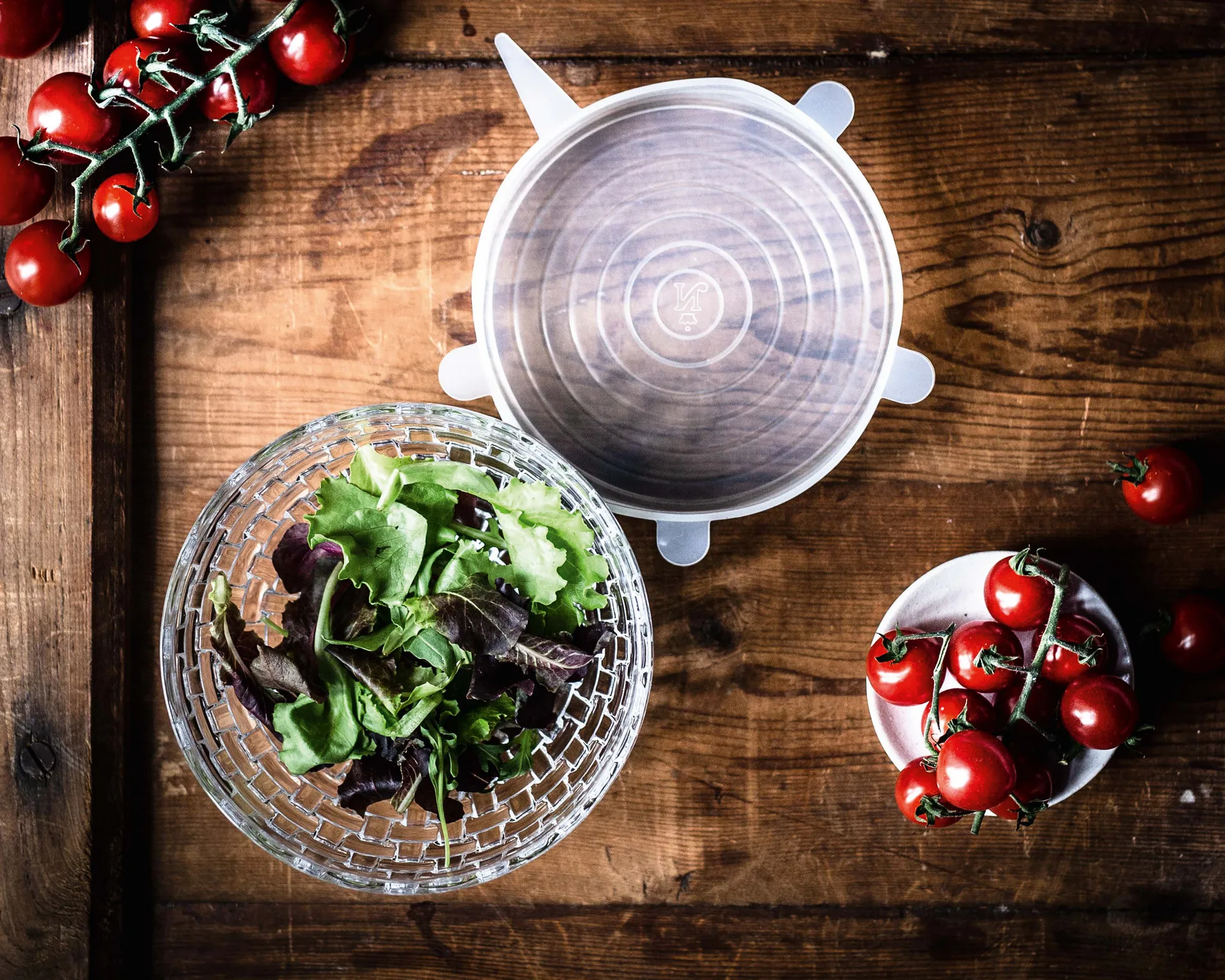 Bol avec couvercle en silicone Bossa Nova Ø15 cm Lot de 2, Transparent Nachtmann