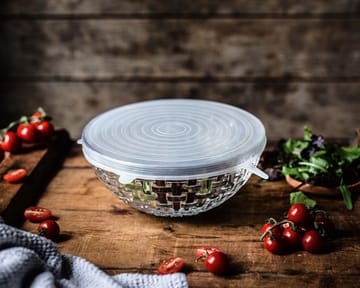 Bol avec couvercle en silicone Bossa Nova Ø23 cm - Transparent - Nachtmann