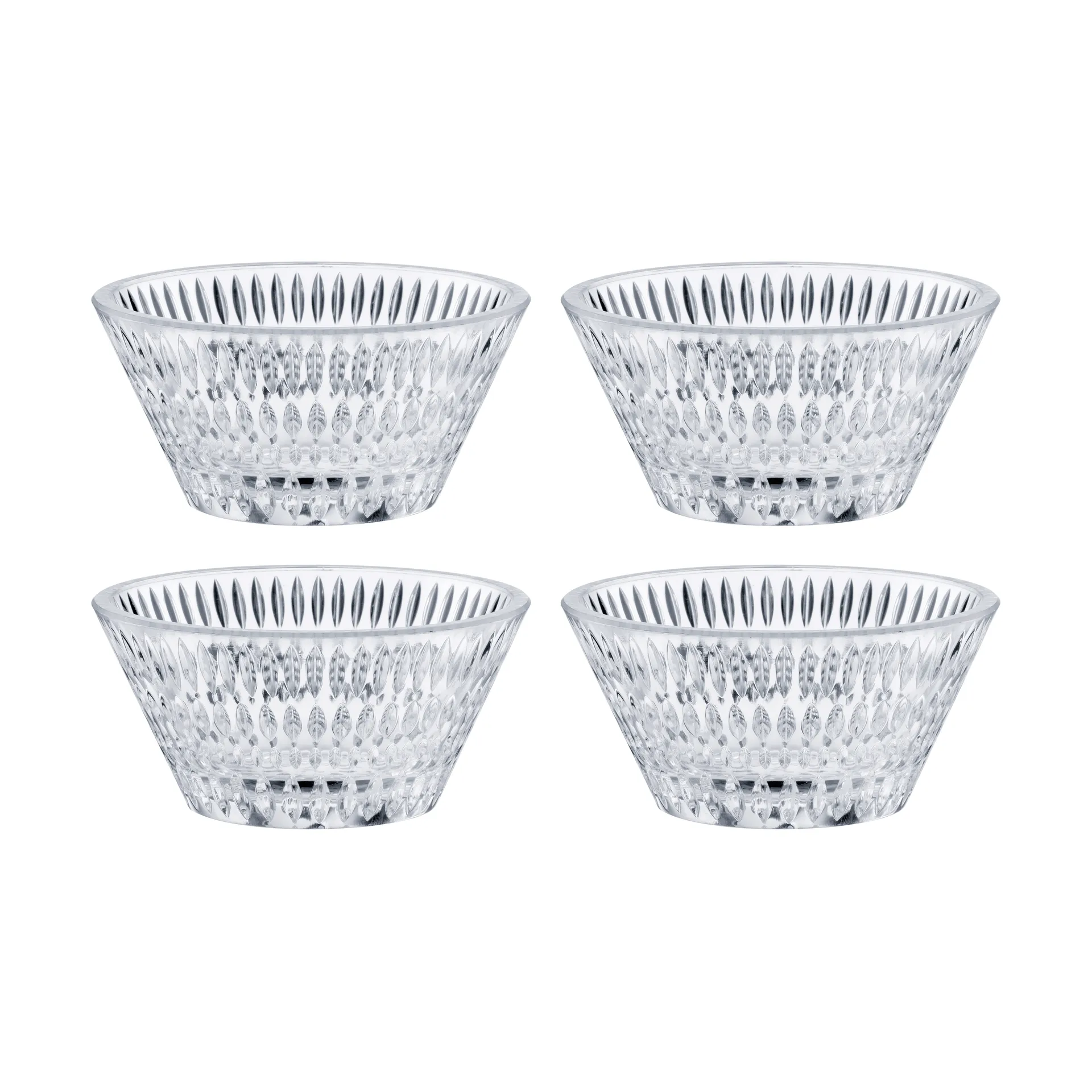Bol Ethno Ø11 cm, lot de 4, Clear Nachtmann