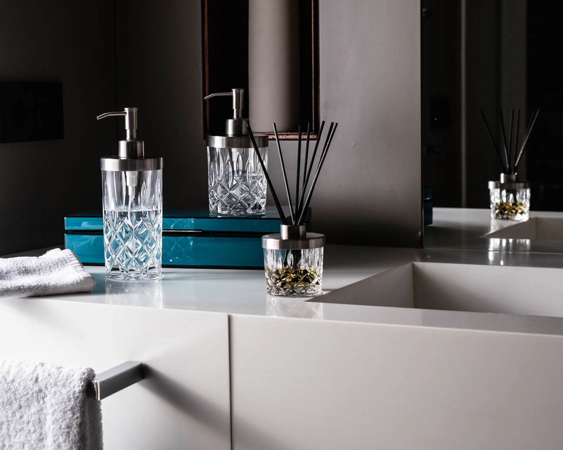 Distributeur de savon Noblesse 16,5 cm, Transparent Nachtmann