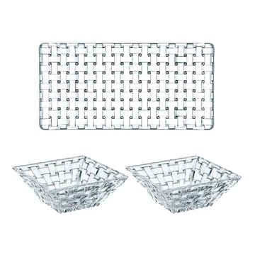 Ensemble à service Bossa Nova 3 Pièces - Transparent - Nachtmann