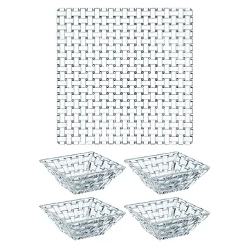 Ensemble à service Bossa Nova 5 Pièces - Transparent - Nachtmann