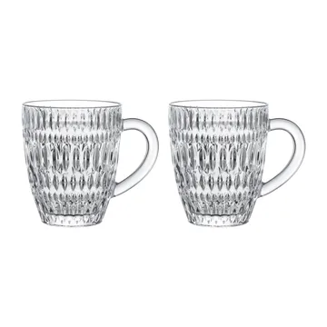 Ethno Barista Coffee 39,2 cl lot de 2 - Clear - Nachtmann