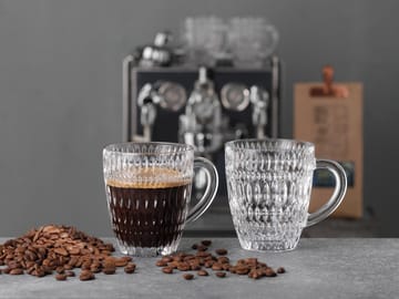 Ethno Barista Coffee 39,2 cl lot de 2 - Clear - Nachtmann