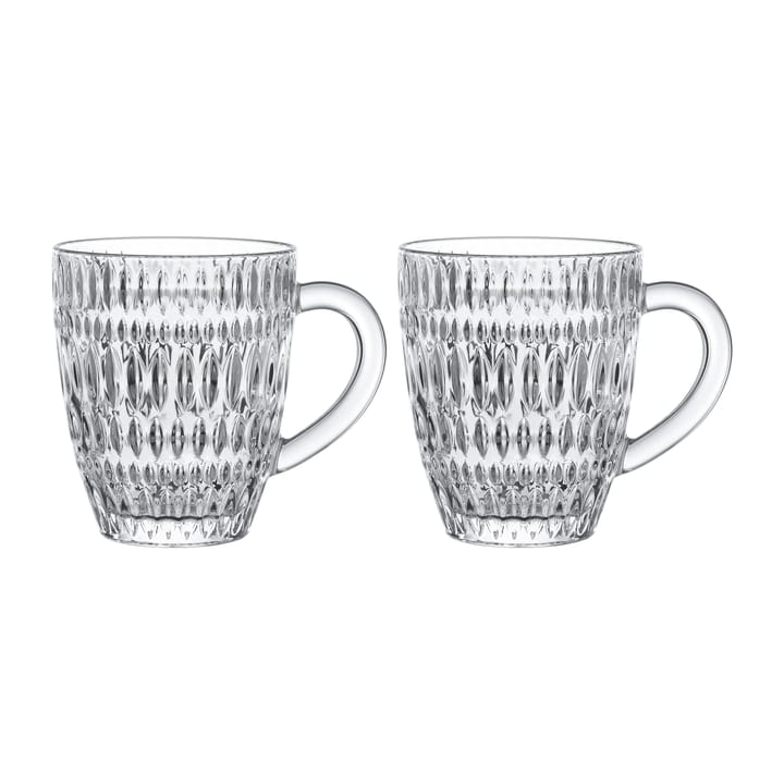 Ethno Tasse 39,2 cl Lot de 2 - Transparent - Nachtmann