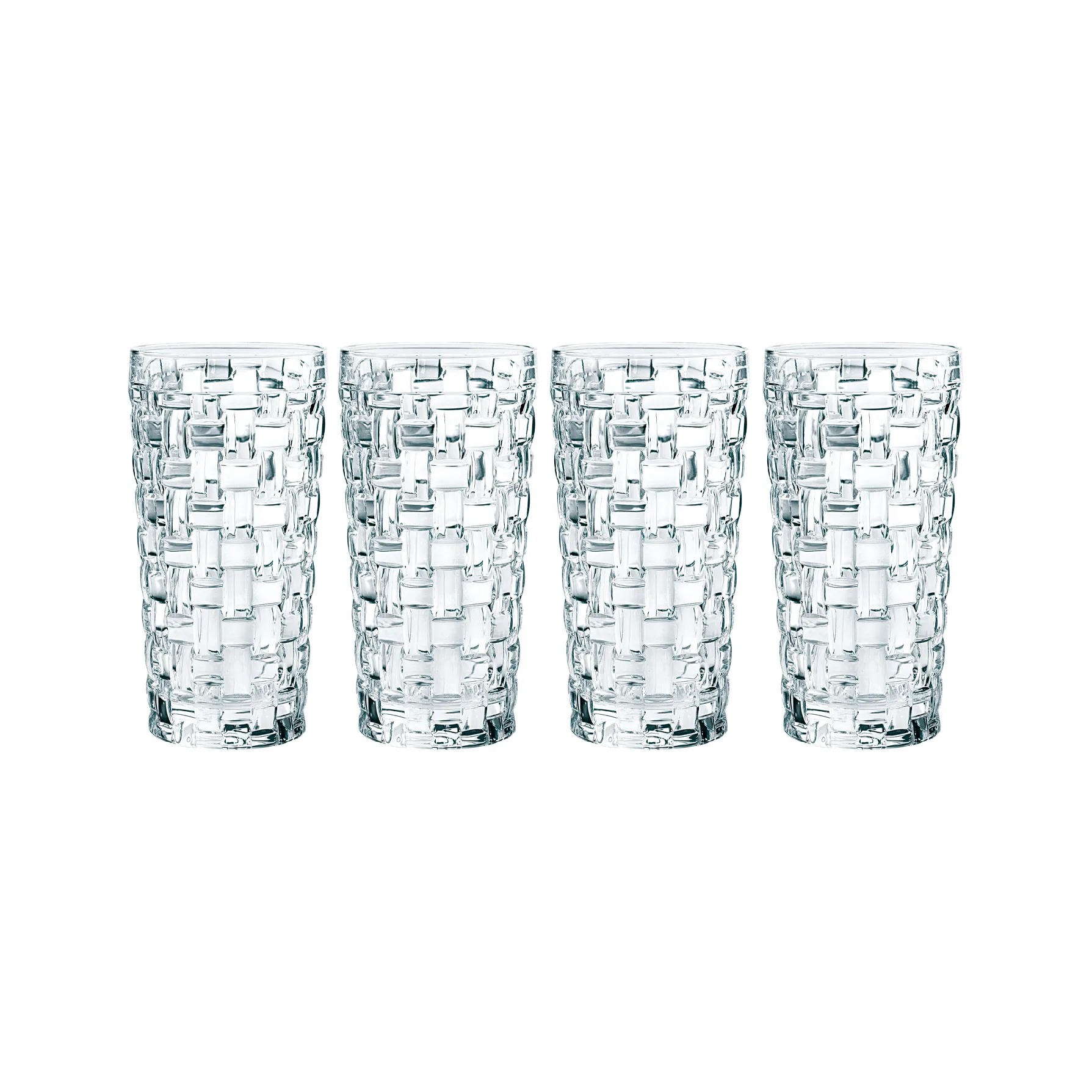 Long verre Bossa Nova 39,5cl Lot de 4, Transparent Nachtmann