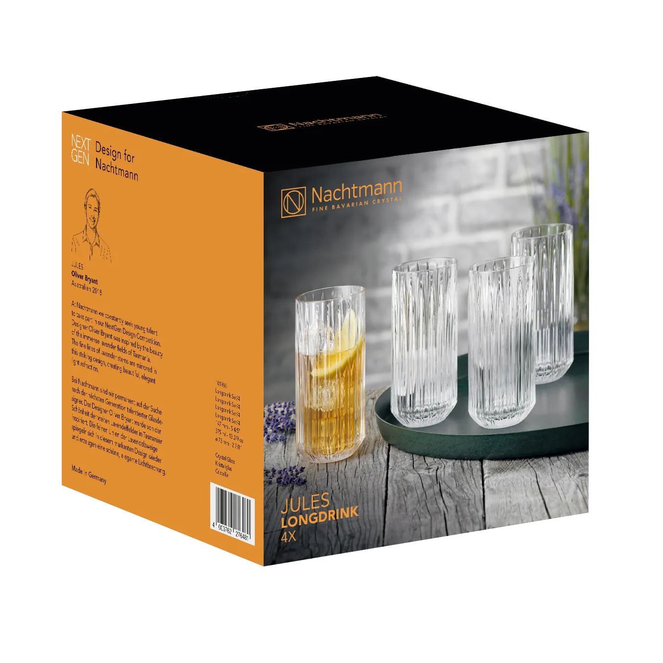 Long verre Jules Lot de 4, Transparent Nachtmann