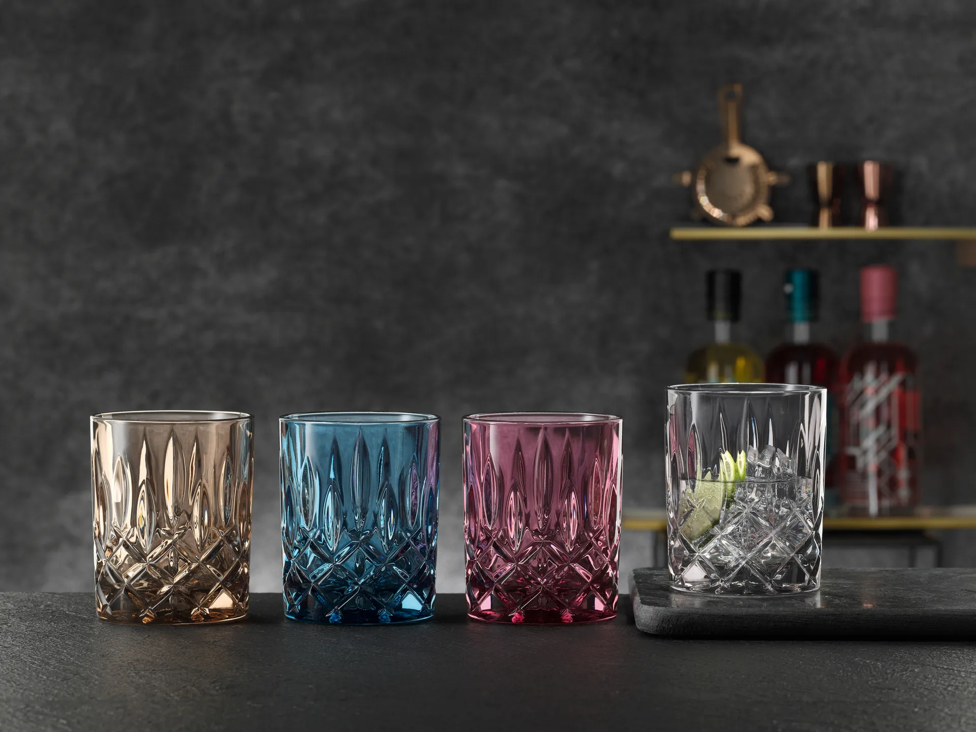 Noblesse tumblerVerre 29,5 cl Lot de 2, Smoke Nachtmann