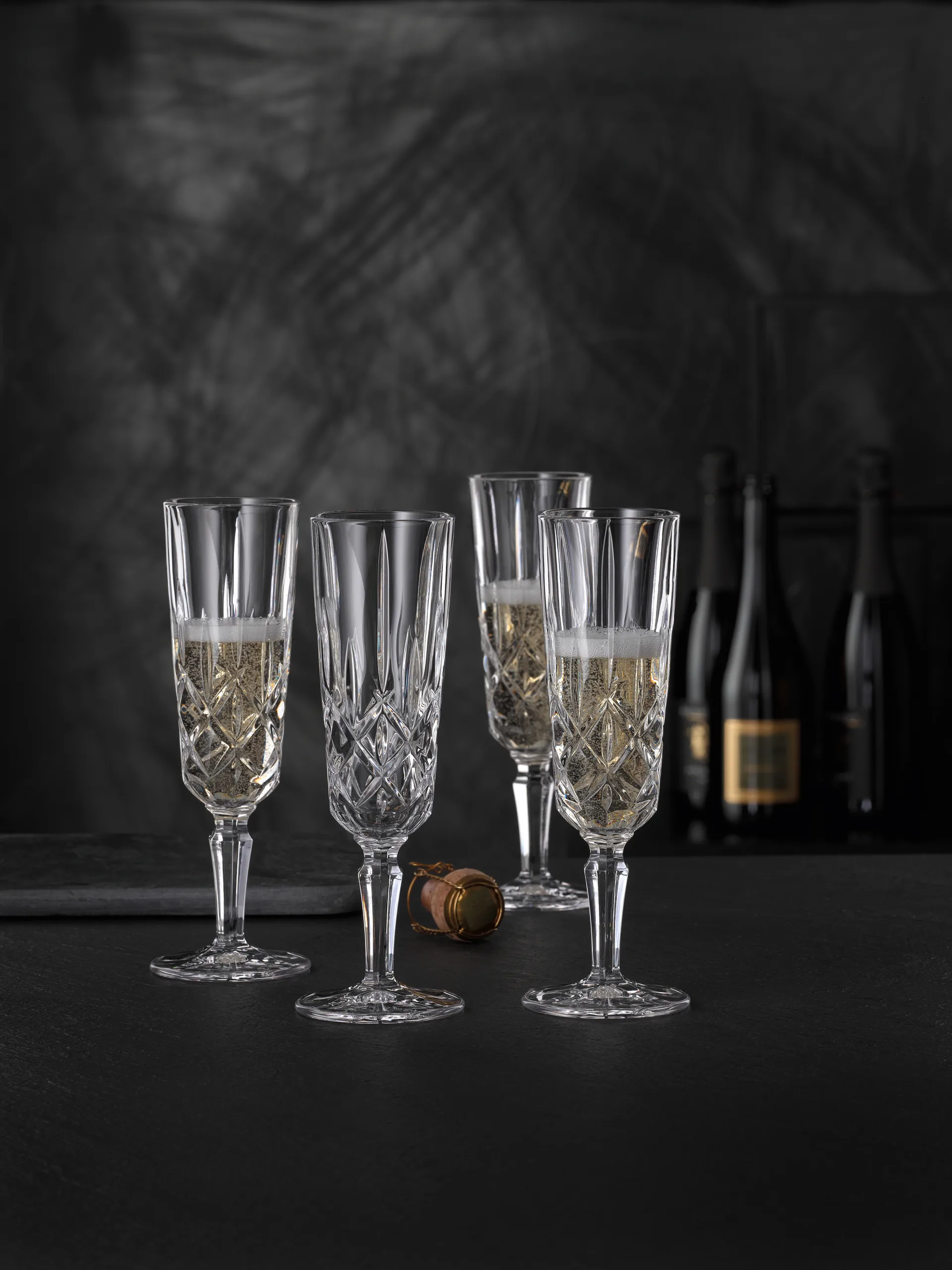 Noblesse Verre à champagne 15,5 cl Lot de 4, Transparent Nachtmann