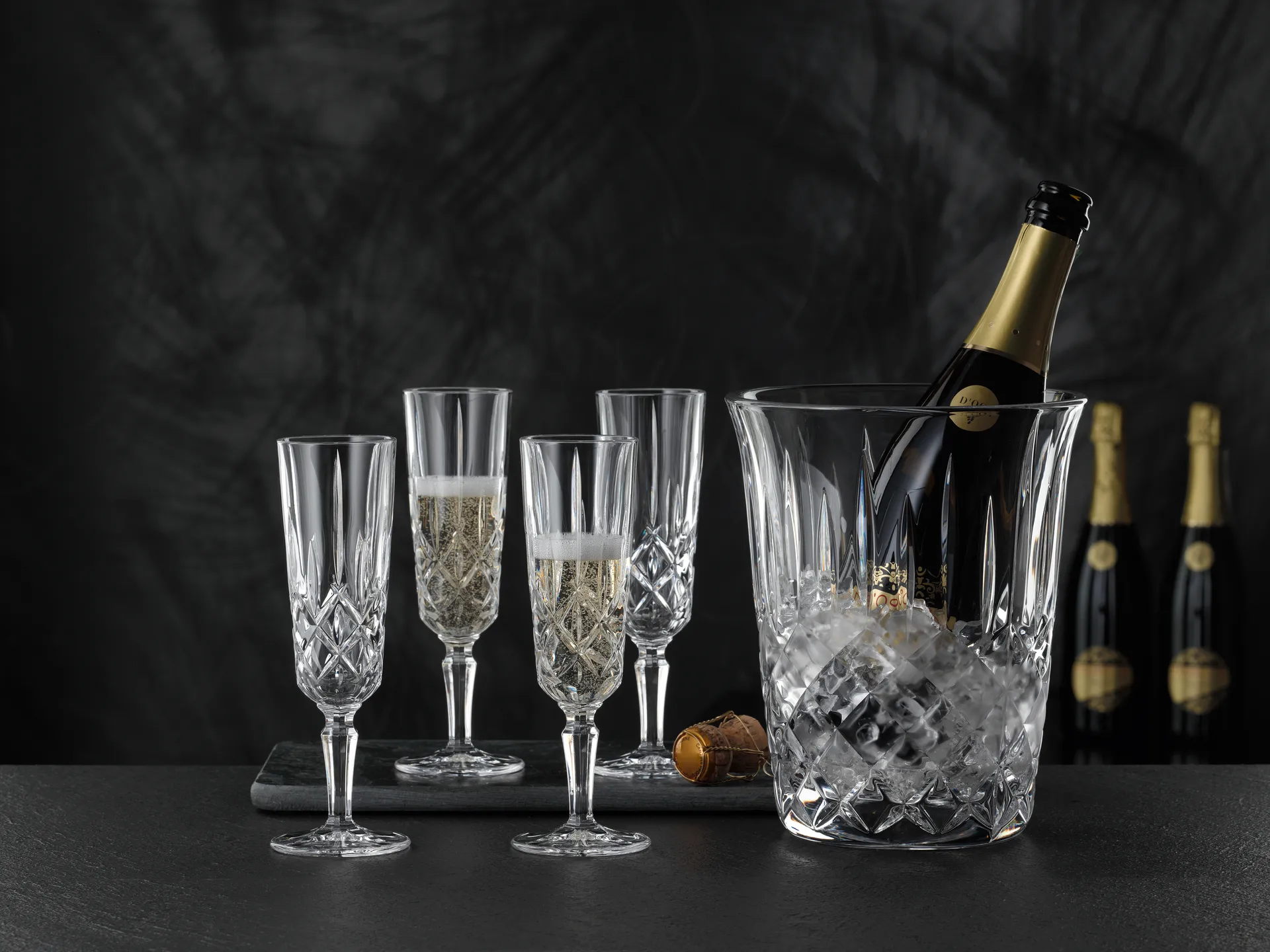 Noblesse Verre à champagne 15,5 cl Lot de 4, Transparent Nachtmann