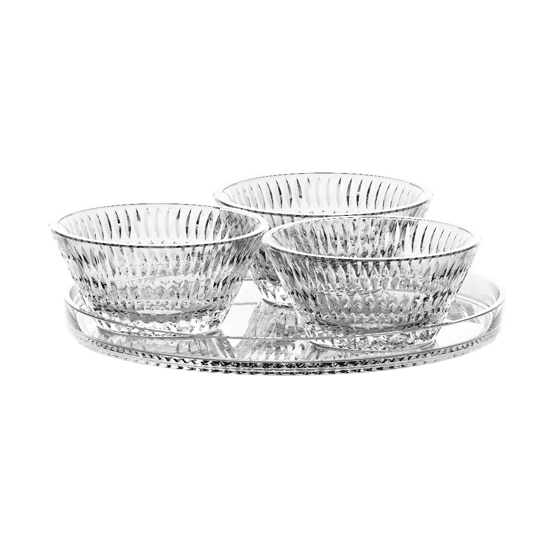 Set de service Ethno, Verre en cristal, 4 pièces Nachtmann