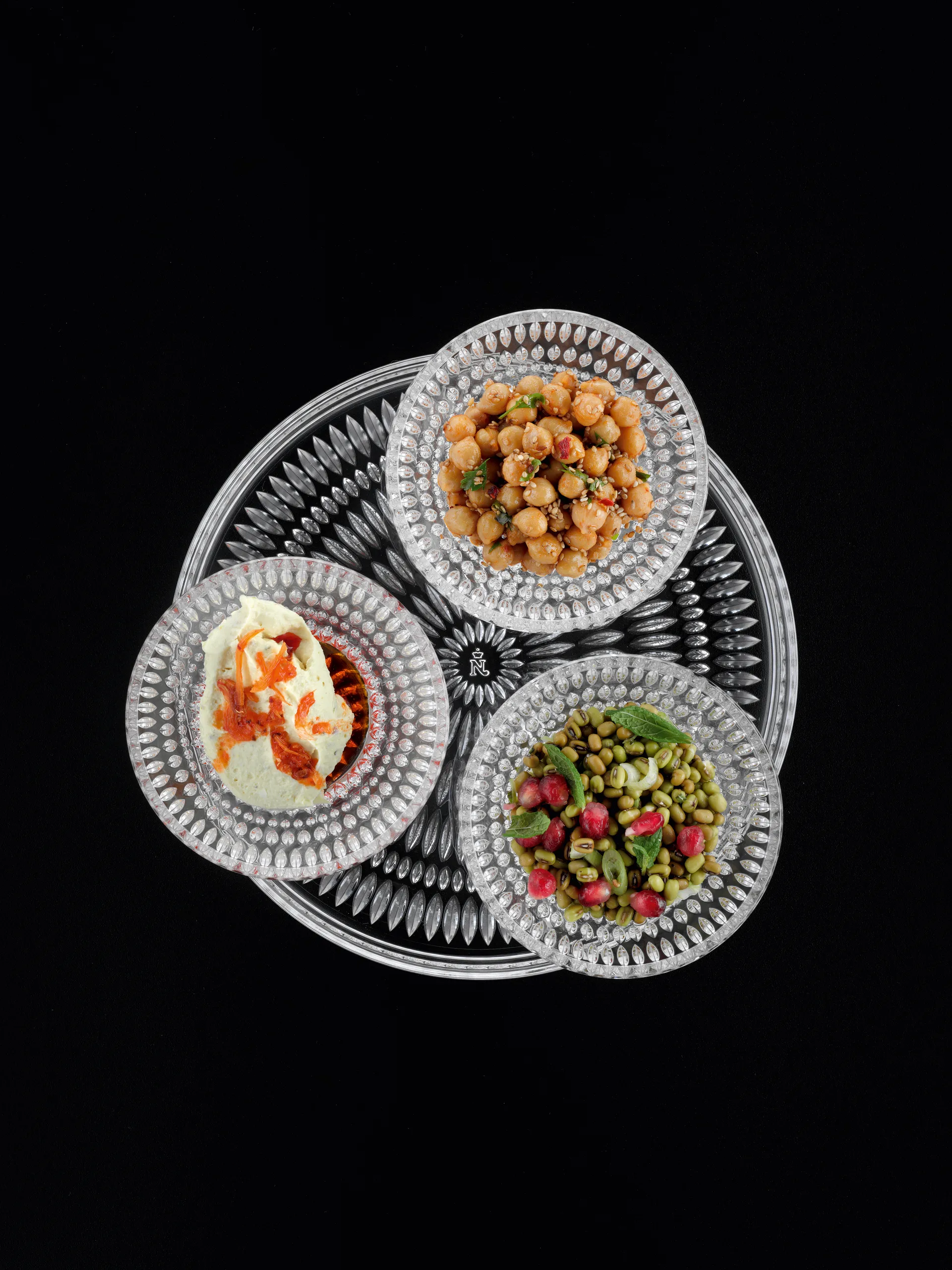 Set de service Ethno, Verre en cristal, 4 pièces Nachtmann