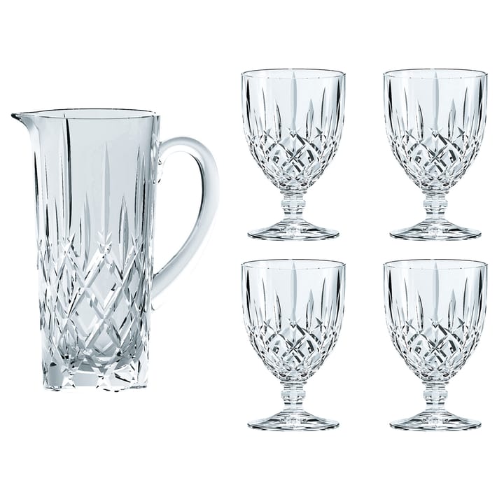Set pichet et 4 verres Noblesse  - Transparent - Nachtmann