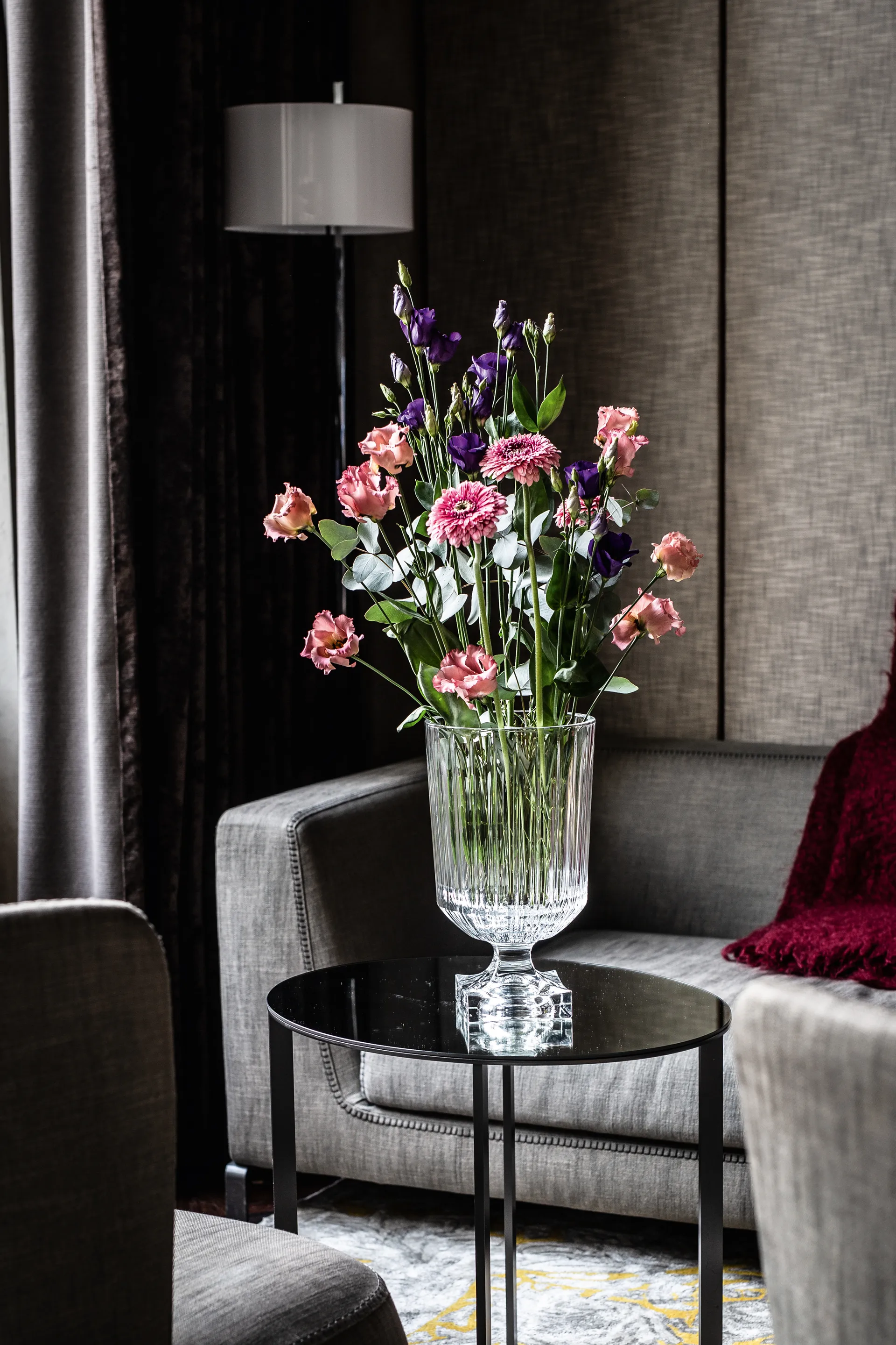 Vase Minerva 32 cm, Transparent Nachtmann