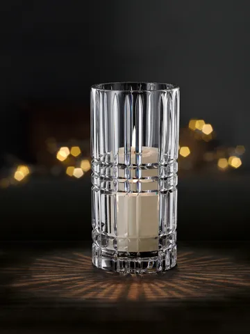 Vase Square - Verre en cristal, 23 cm - Nachtmann