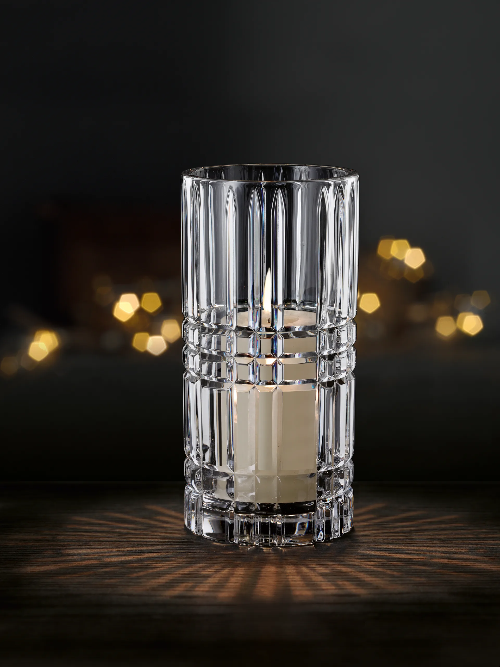 Vase Square, Verre en cristal, 28 cm Nachtmann