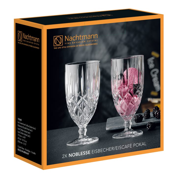 Verre à dessert Noblesse Lot de 2, Transparent Nachtmann