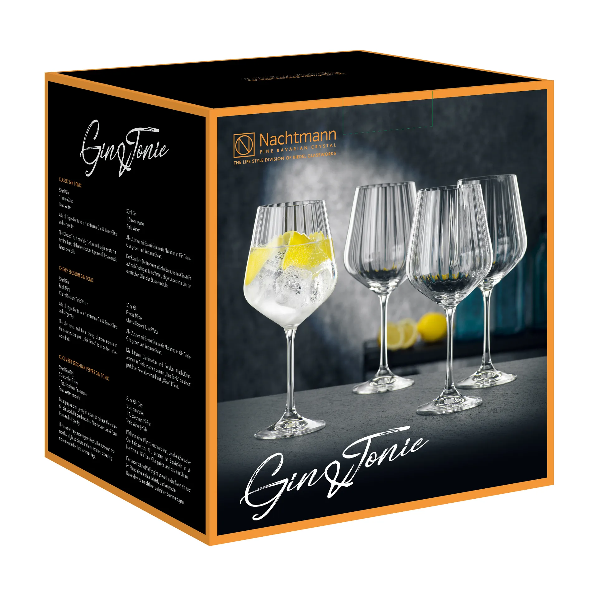 Verre à Gin & Tonic Nachtmann 64 cl Lot de 4, Transparent Nachtmann