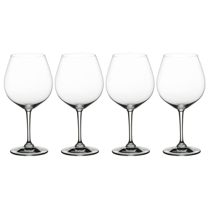 Verre à vin rouge Vivino burgundy 70 cl Lot de 4, Transparent Nachtmann