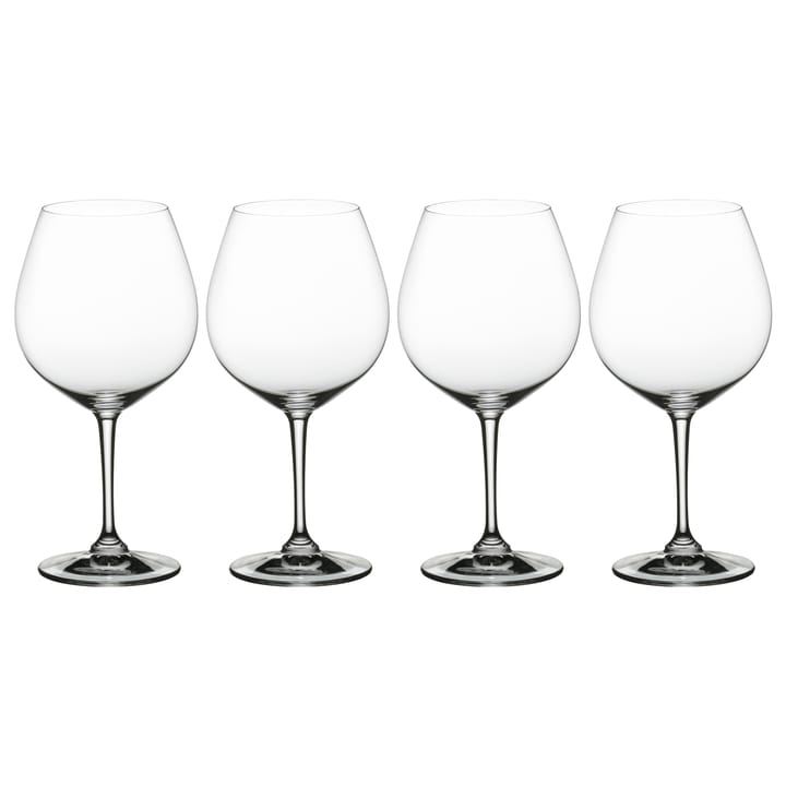 Verre à vin rouge Vivino burgundy 70 cl Lot de 4 - Transparent - Nachtmann