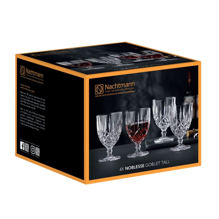 Verre sur pied Noblesse Lot de 4 - Transparent - Nachtmann