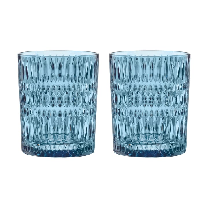 Verre Tumbler Ethno 30,4 cl lot de 2, Vintage blue Nachtmann