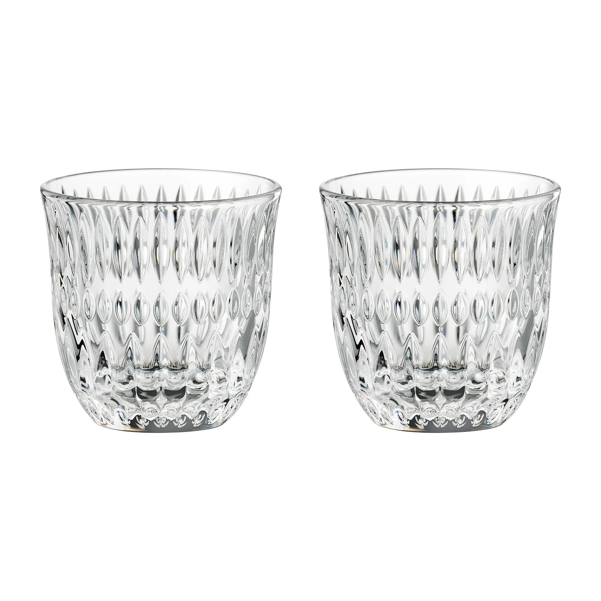 Verres Ethno Barista Espresso 9 cl lot de 2, Clear Nachtmann