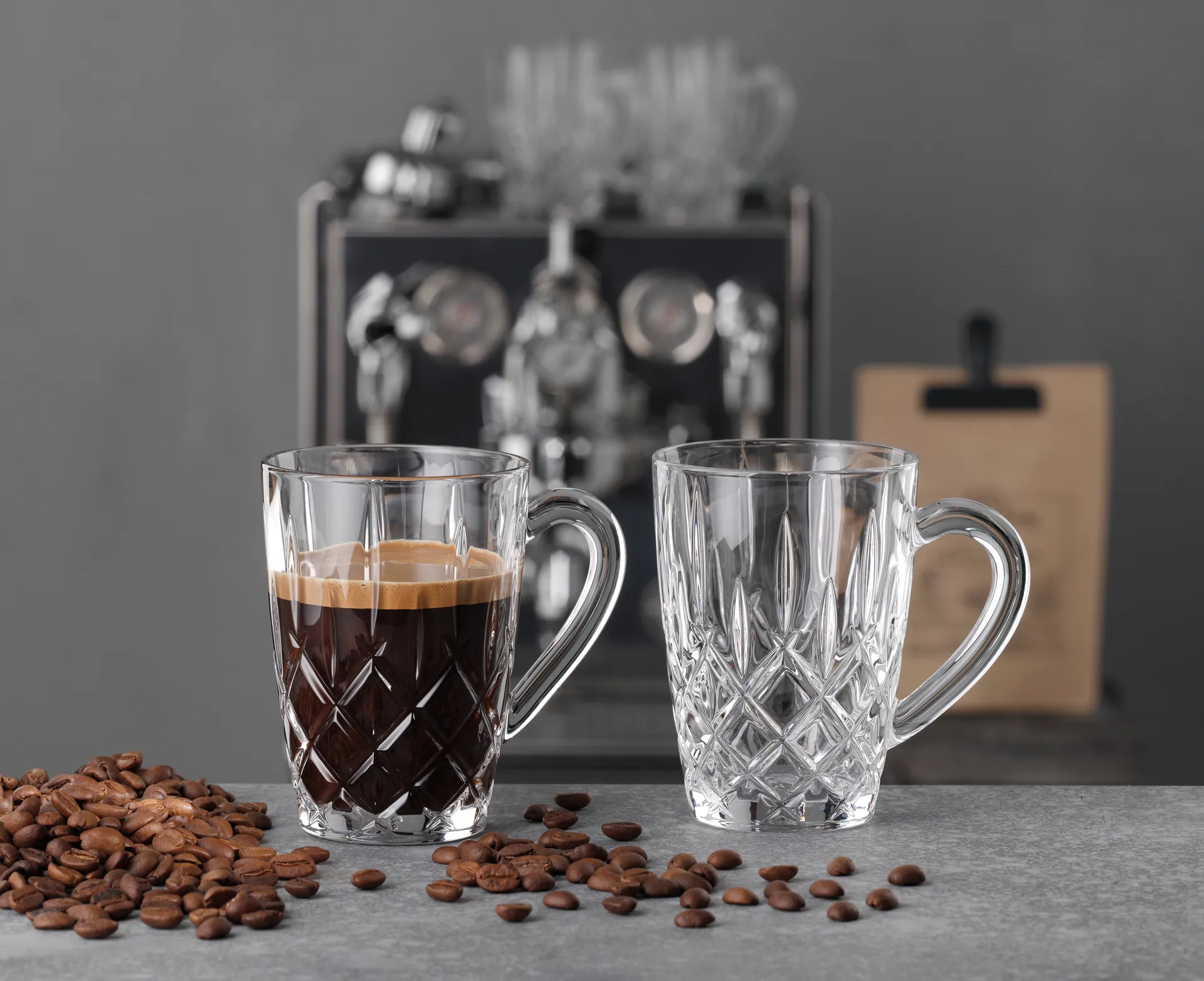 Verres Noblesse Barista Coffee 34,7 cl lot de 2, Clear Nachtmann