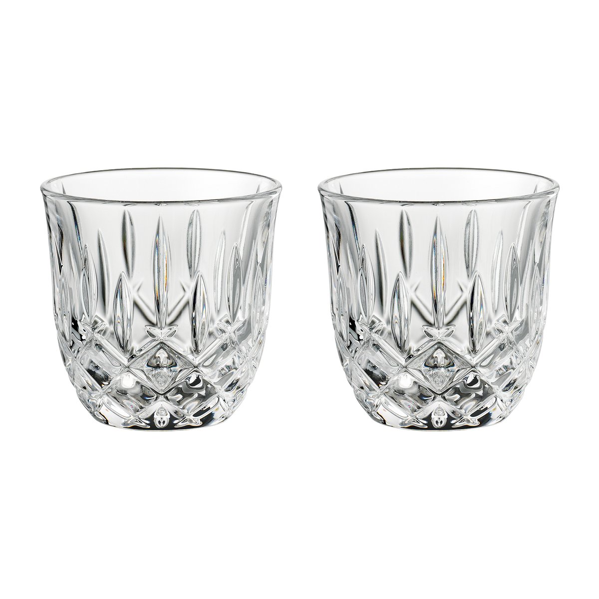 nachtmann verres noblesse barista espresso 9 cl lot de 2 clear